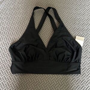 Elegant Black Women's Halter Bralette